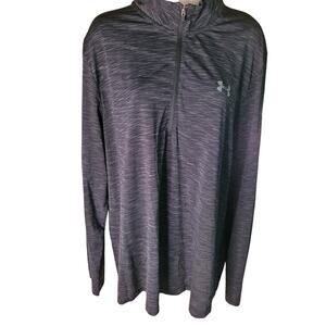 Under Armour Heatgear Dk Grey Long Sleeve womens Shirt Sz XXL